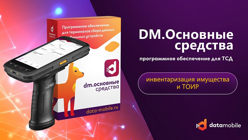 Программа Data Mobile для ТСД. DM INVENT и DM ТОИР